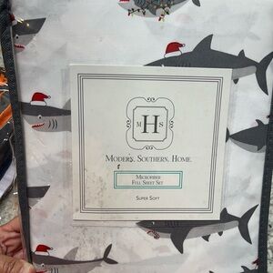 Christmas Shark Sheets